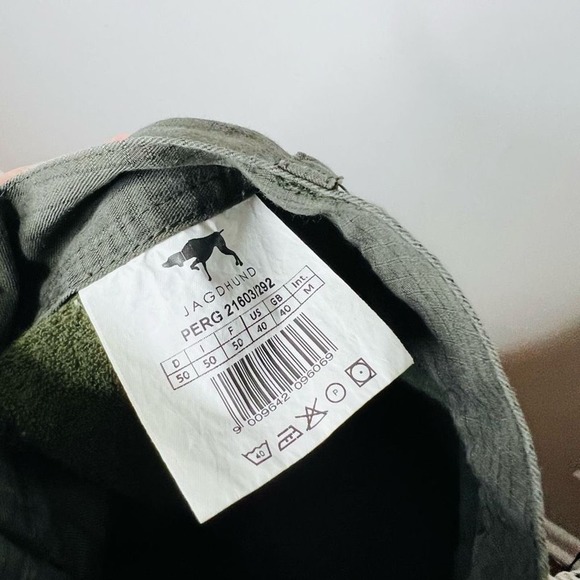 Jagdhund Hunting Pants Womens LARGE 40 Insulated Cargo Utility Green Outdoors - Picture 7 of 9